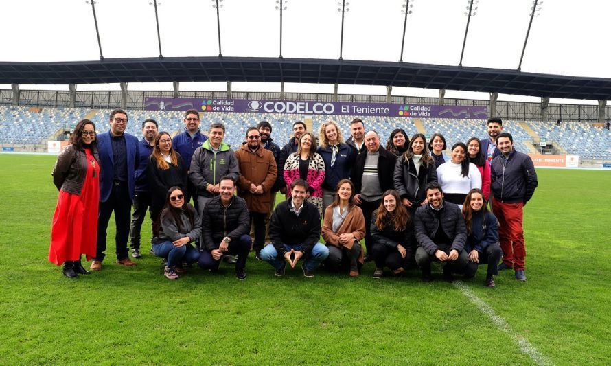 Programa “Juntos Emprendemos de Local” de El Teniente graduó a 17 pequeños empresarios regionales