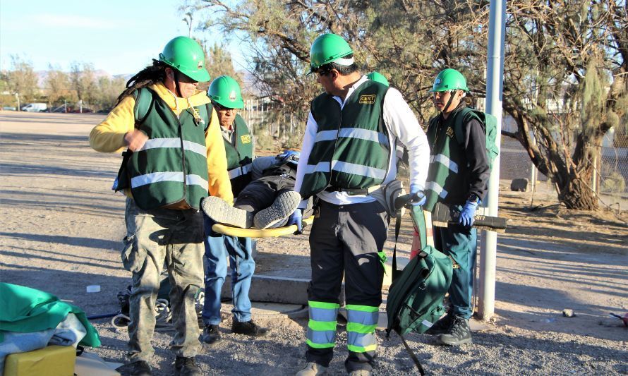 Comunidad calameña y organizaciones de la sociedad civil se capacitaron en emergencias, desastres y primeros auxilios