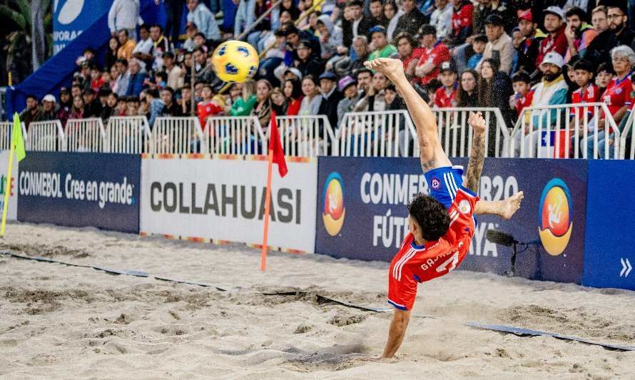 El Campeonato Conmebol Sub20 de Fútbol Playa se cierra en Iquique con gran éxito