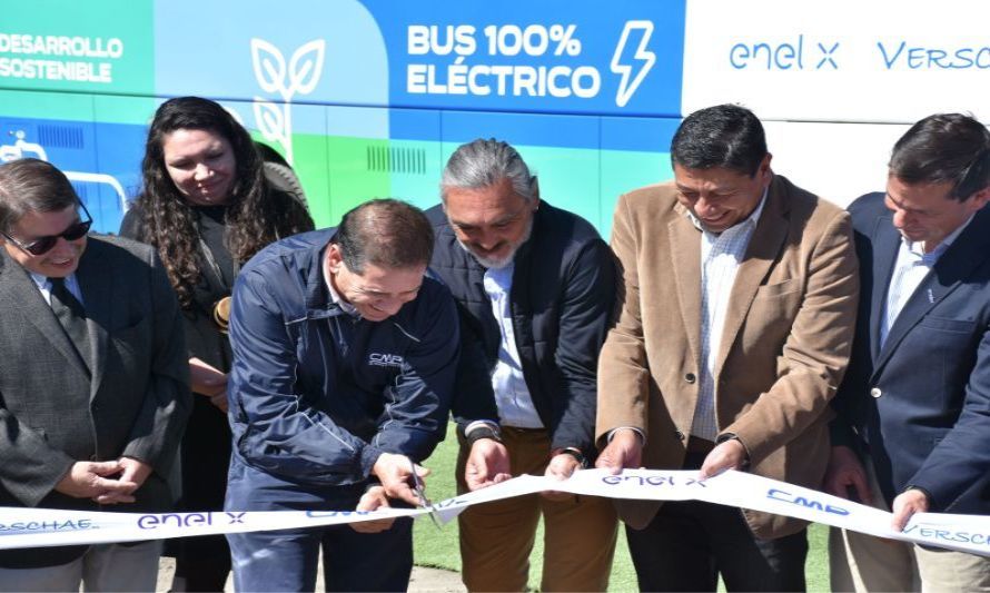 CMP, Enel X y Verschae presentan primera flota de buses 100% eléctrica e inauguran el primer electroterminal 