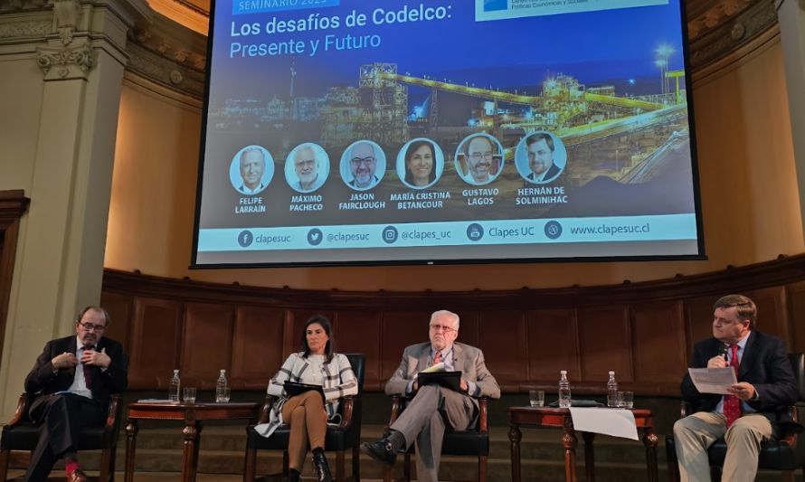 Pacheco explicó que Codelco convive con la intertemporalidad del corto y del largo plazo 
