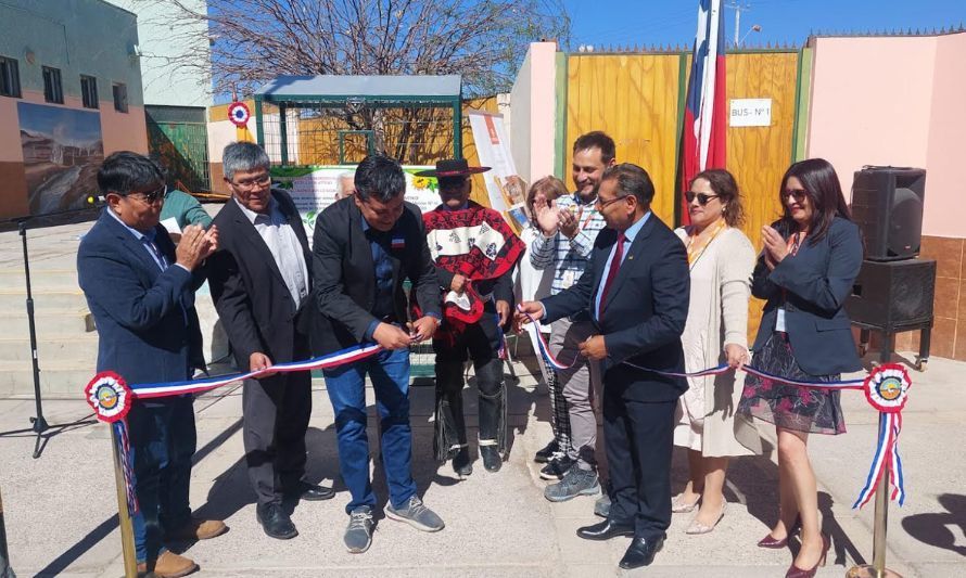 Con el apoyo de Codelco Ministro Hales, Escuela Básica República de Chile inauguró su primer “Punto Verde de Reciclaje Sostenible”