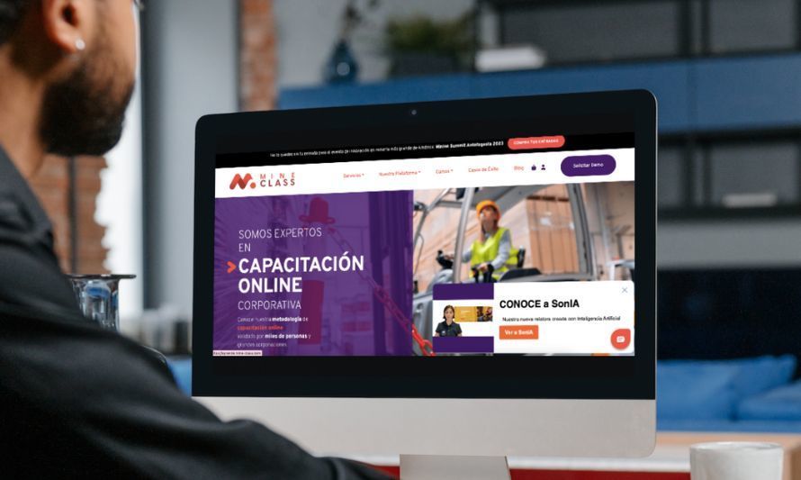 Mine Class presenta nueva plataforma de capacitación: incorpora Inteligencia Artificial en todos los procesos y medirá la huella 