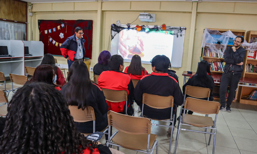 División Gabriela Mistral potencia gestión de Forjadores/as Ambientales del Liceo Eleuterio Ramírez de Calama