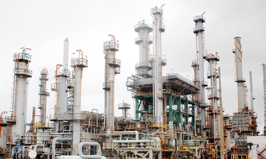 Refinería Aconcagua de Enap.