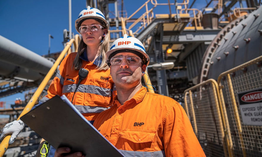 Trabajos en BHP.