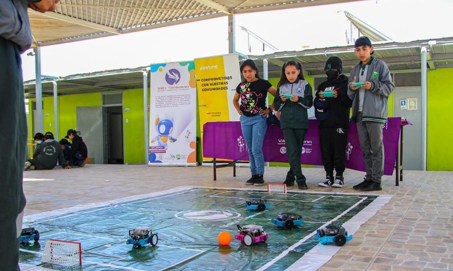 Estudiantes de Calama y Alto El Loa despiertan interés por robótica con taller