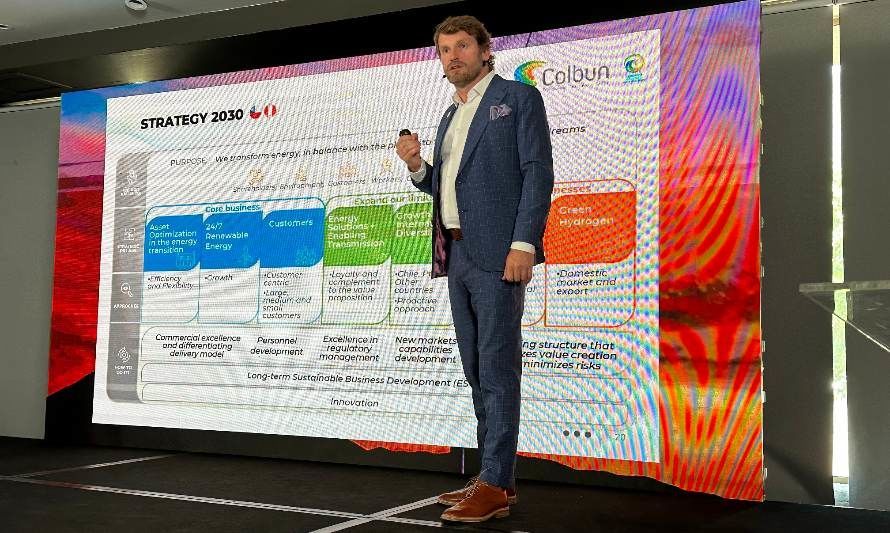 Colbún actualizó cartera de proyectos ante inversionistas