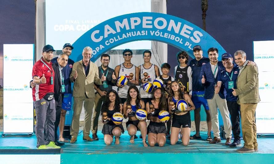 Primos Grimalt dieron el remache final a “Copa Collahuasi” con triunfo sobre Paraguay en Arena Cavancha de Iquique