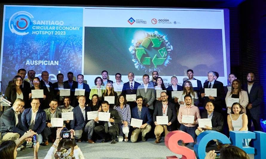 Colbún recibe reconocimiento de Corfo por avances en economía circular