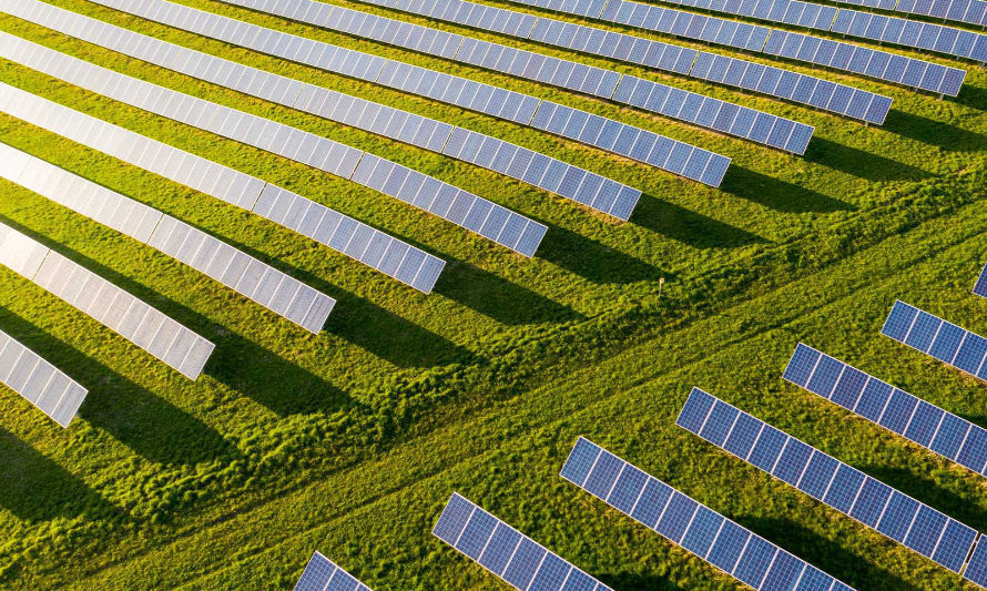 Proyecto solar de RWE en Illinois, Estados Unidos.