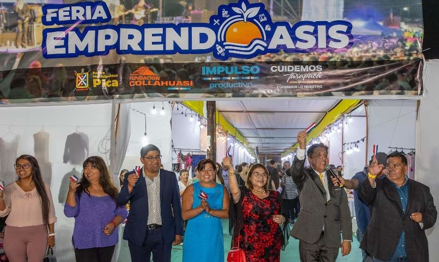 Finaliza con éxito segunda feria “EmprendOasis” de Pica con 20 mil visitantes