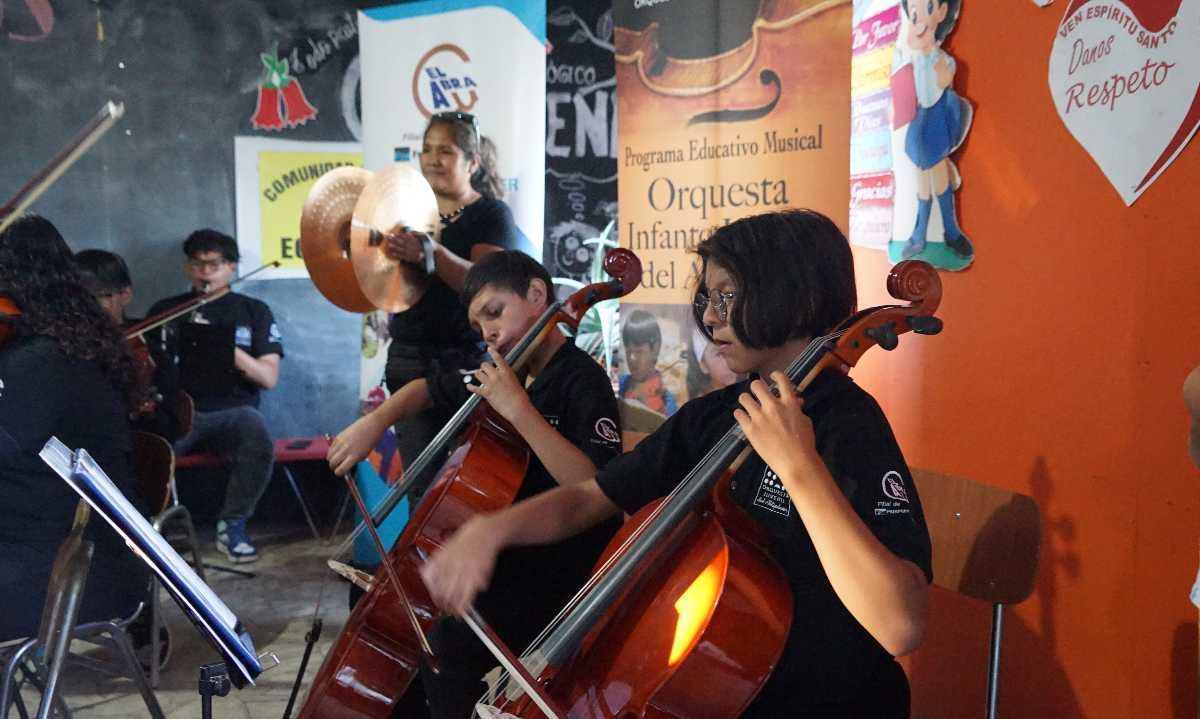 Orquesta Infanto-Juvenil del Altiplano realizó 4 conciertos para comunidades