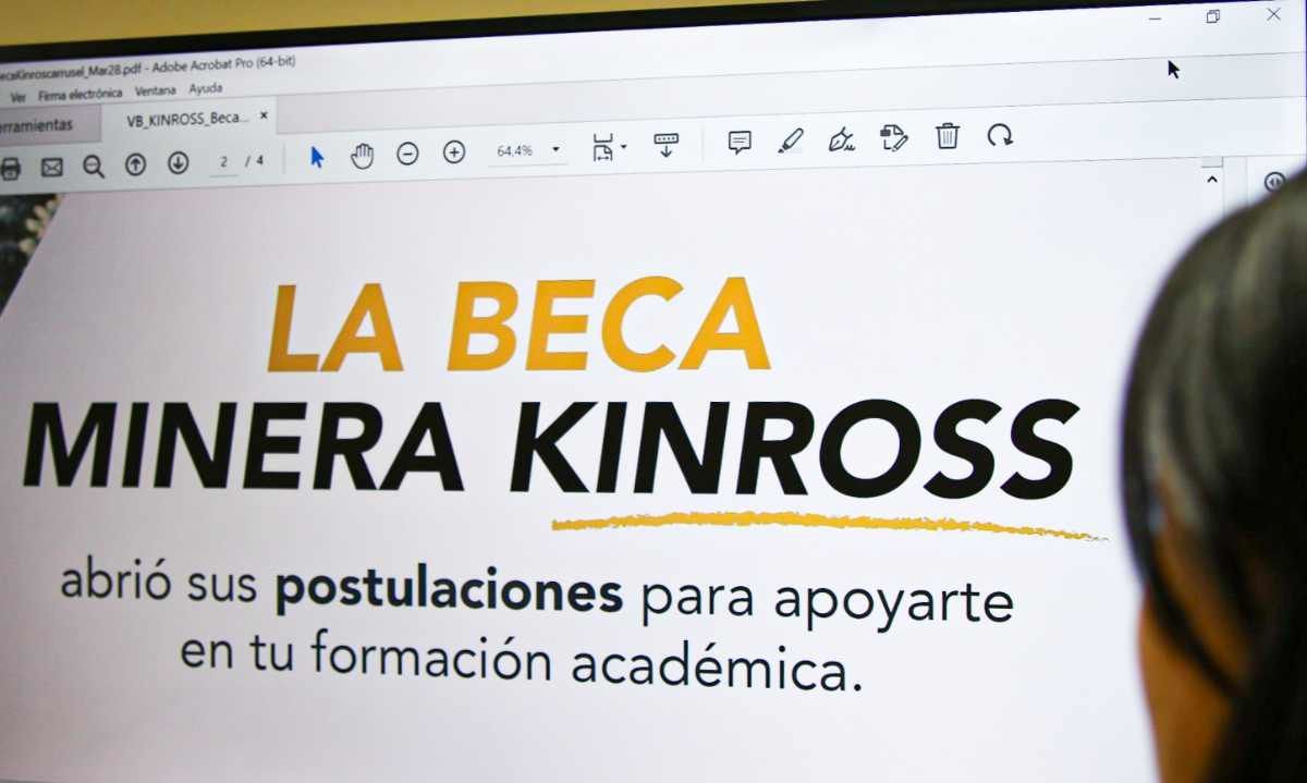 Conoce los requisitos para postular a la Beca Minera Kinross 2024