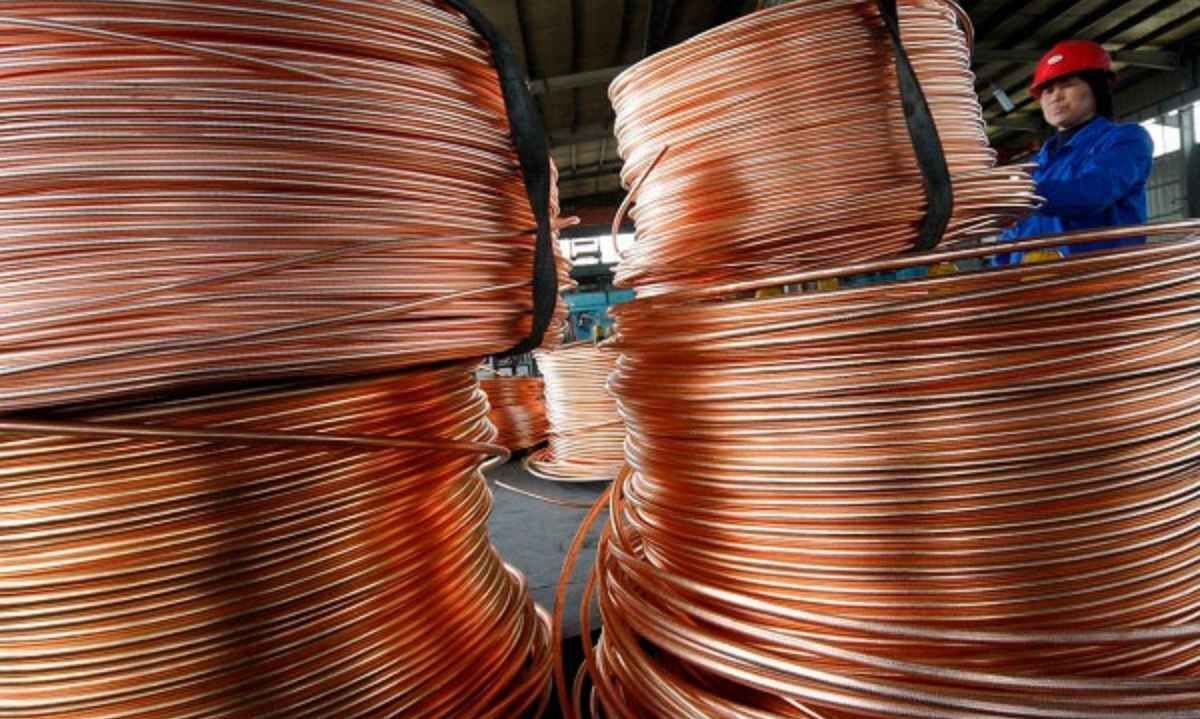 Aumentará la demanda global de cobre en 12,6 millones de toneladas de 2020 a 2040