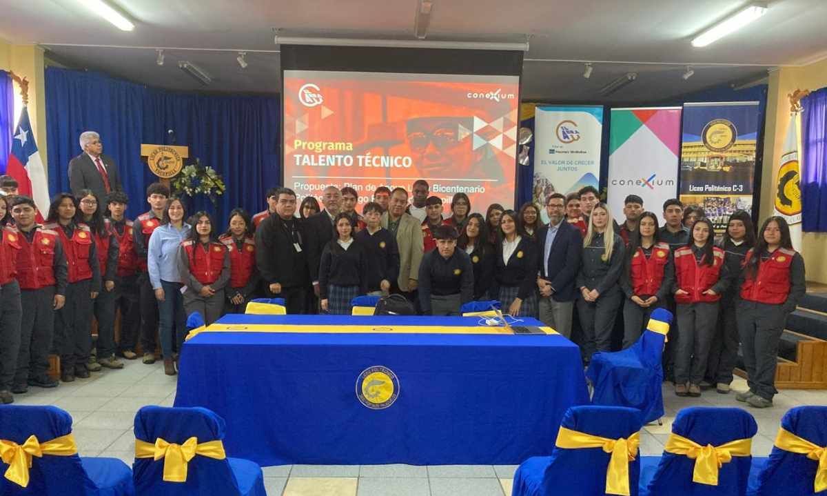 Minera El Abra lanza programa para apoyar Liceo Politécnico Bicentenario de Tocopilla