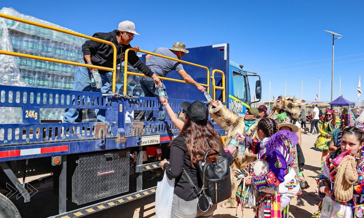 Voluntarios de Ministro Hales colaboraron en “Fiesta de Ayquina”