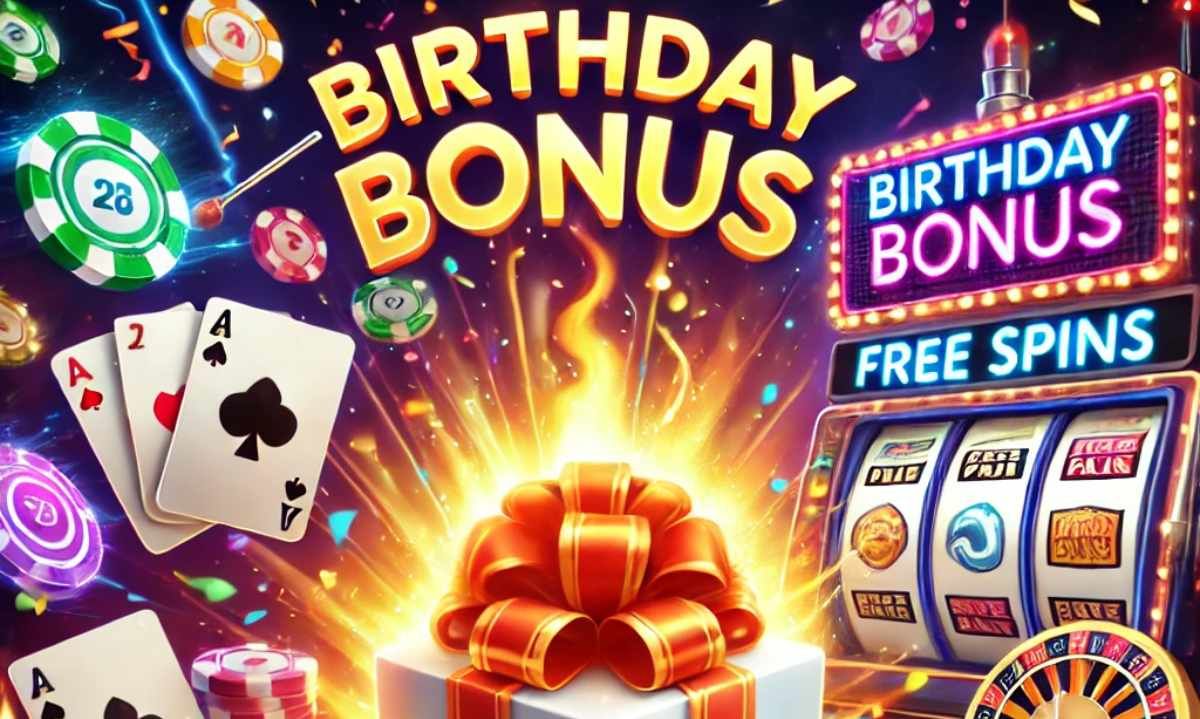 Bonos de cumpleaños: el regalo que te hacen los casinos online en tu día