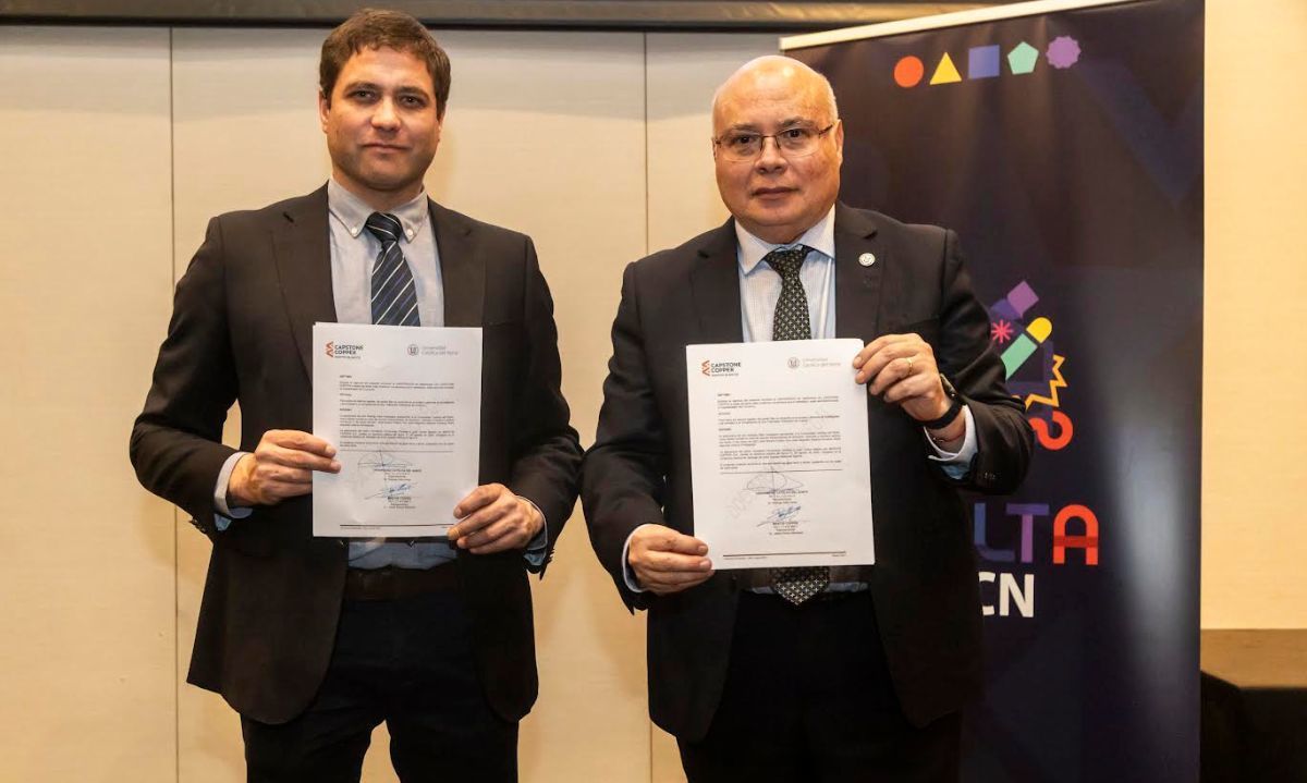 Convenio entre Capstone Copper y Delta UCN beneficia a más de dos mil alumnos de la Región de Antofagasta
