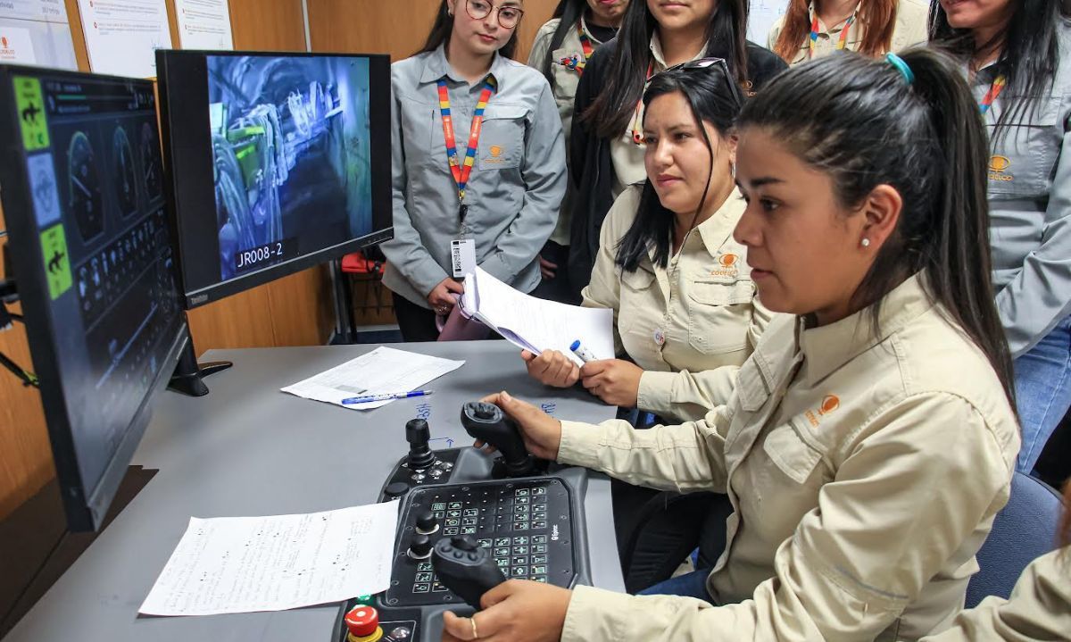 Chuquicamata marca nuevo hito con operación subterránea remota