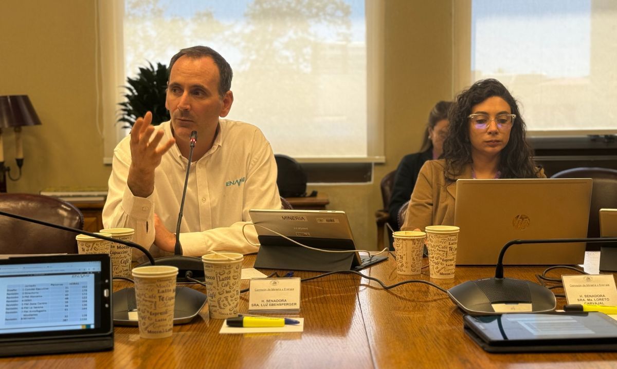 Enami presenta sus lineamientos estratégicos ante Comisión de Minería del Senado