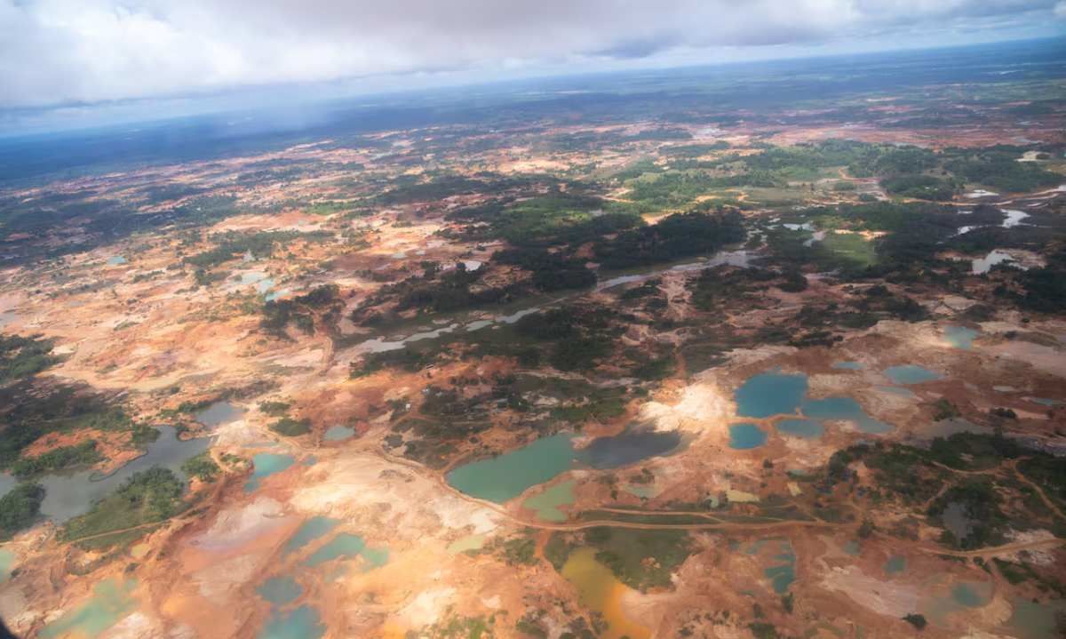 La región del bajo Cauca ha sido afectada fuertemente por la minería ilegal. | Foto: Cortesía Embajada de Estados Unidos en Colombia