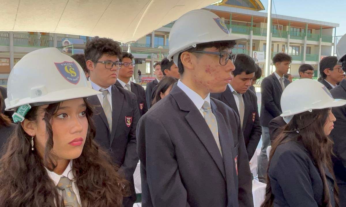 Colegio Técnico Industrial Don Bosco de Calama inaugura nuevo edificio y firma convenio con 44 empresas