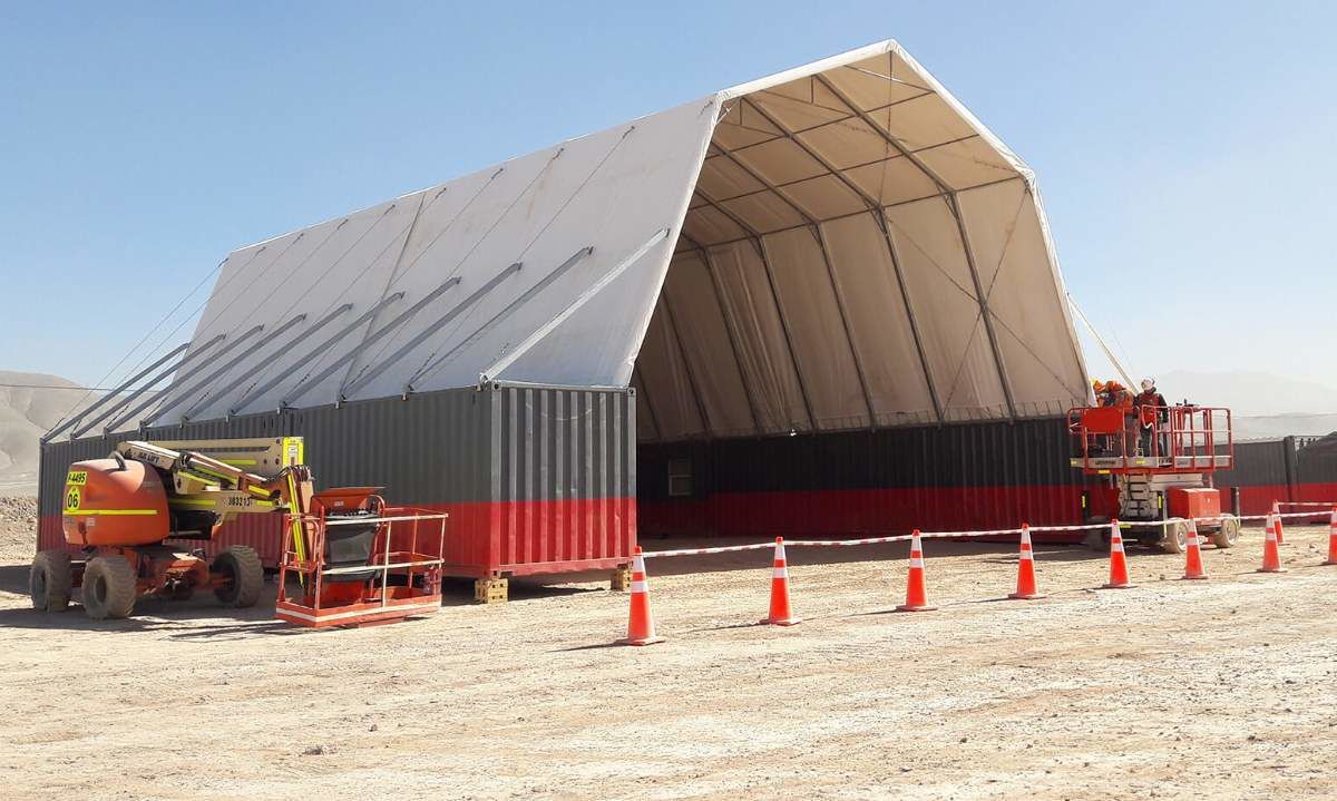 TARPULIN MODULAR BUILDINGS: Construcción Modular para una Minería Chilena Eficiente y Sustentable
