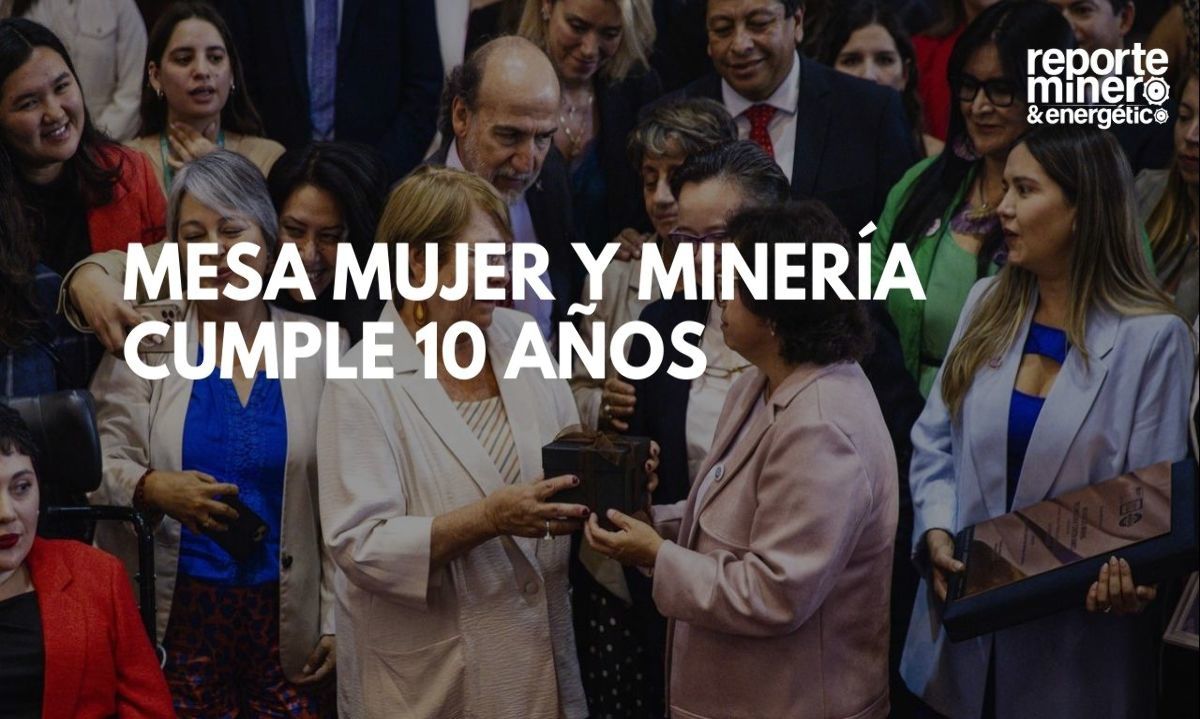 Mesa mujer y minería cumple 10 años