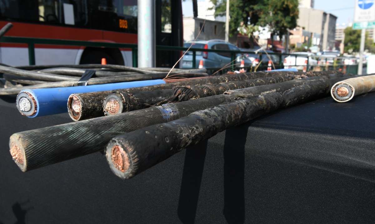 Robo de cables eléctricos en Chile: 1.200 casos en 2024 afectaron a más de 540 mil clientes