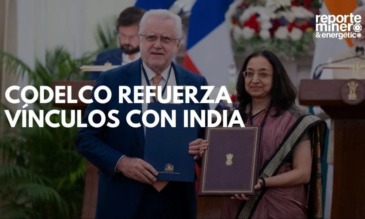 Codelco refuerza vínculos con India