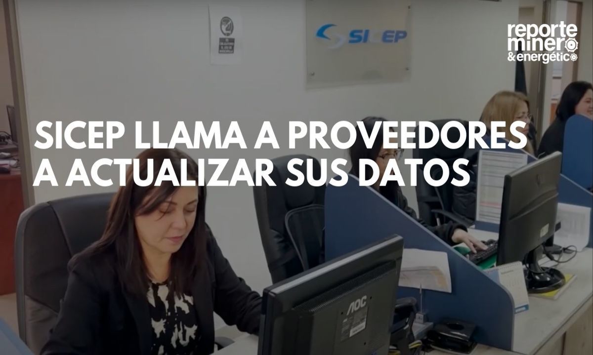 SICEP llama a proveedores a actualizar sus datos antes del 13 de junio