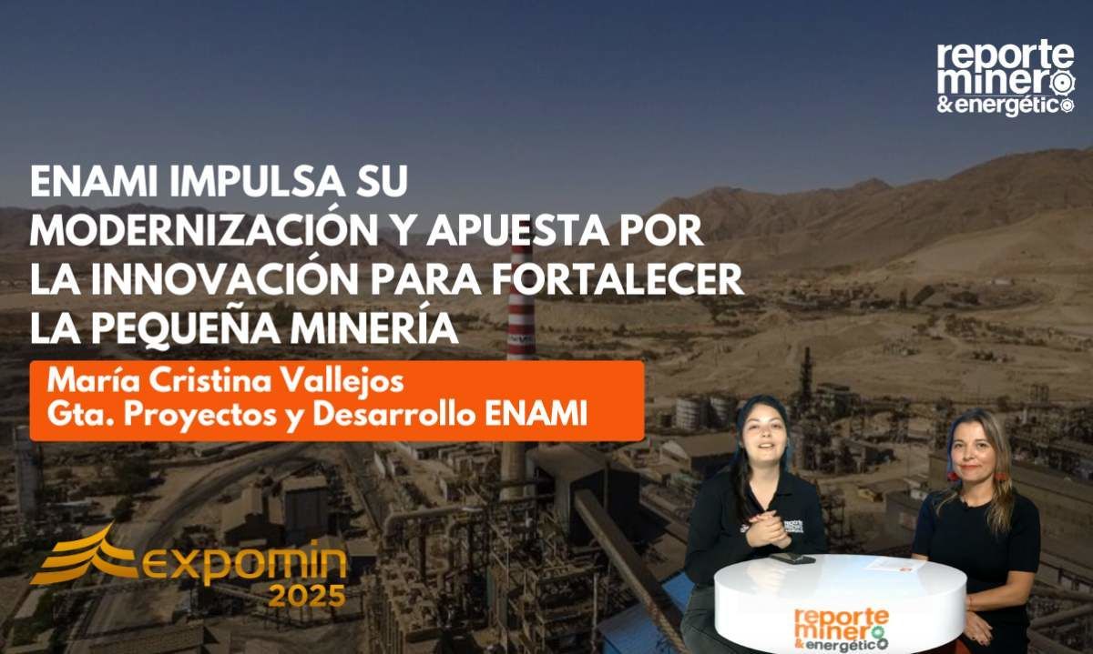 Enami impulsa su modernización y apuesta por la innovación para fortalecer la pequeña minería