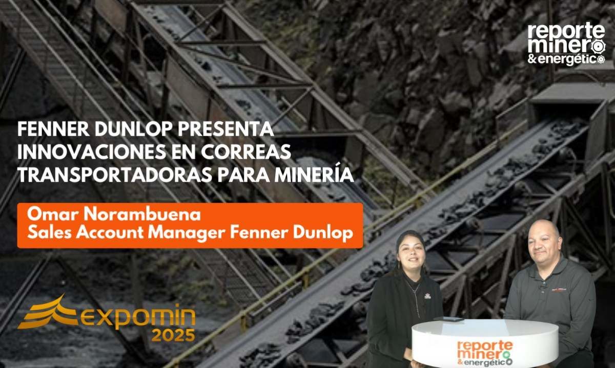 Fenner Dunlop presenta innovaciones en correas transportadoras para minería