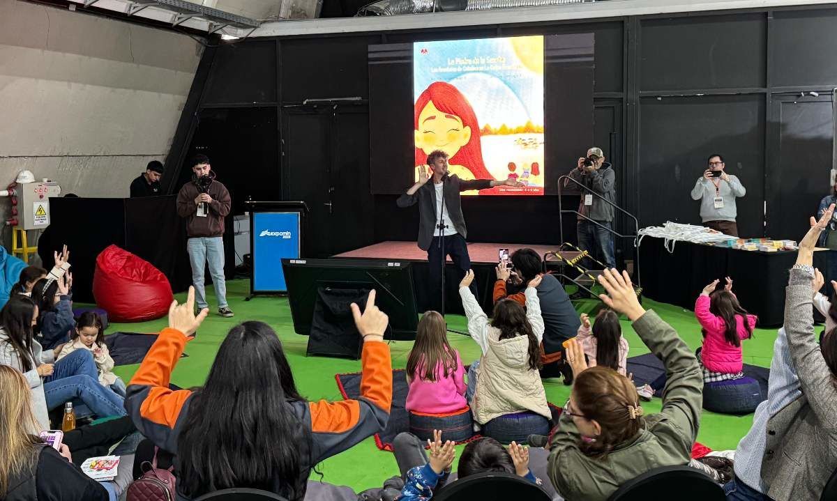Compromiso Minero inspiró a niños y jóvenes con sus actividades en Expomin 2025