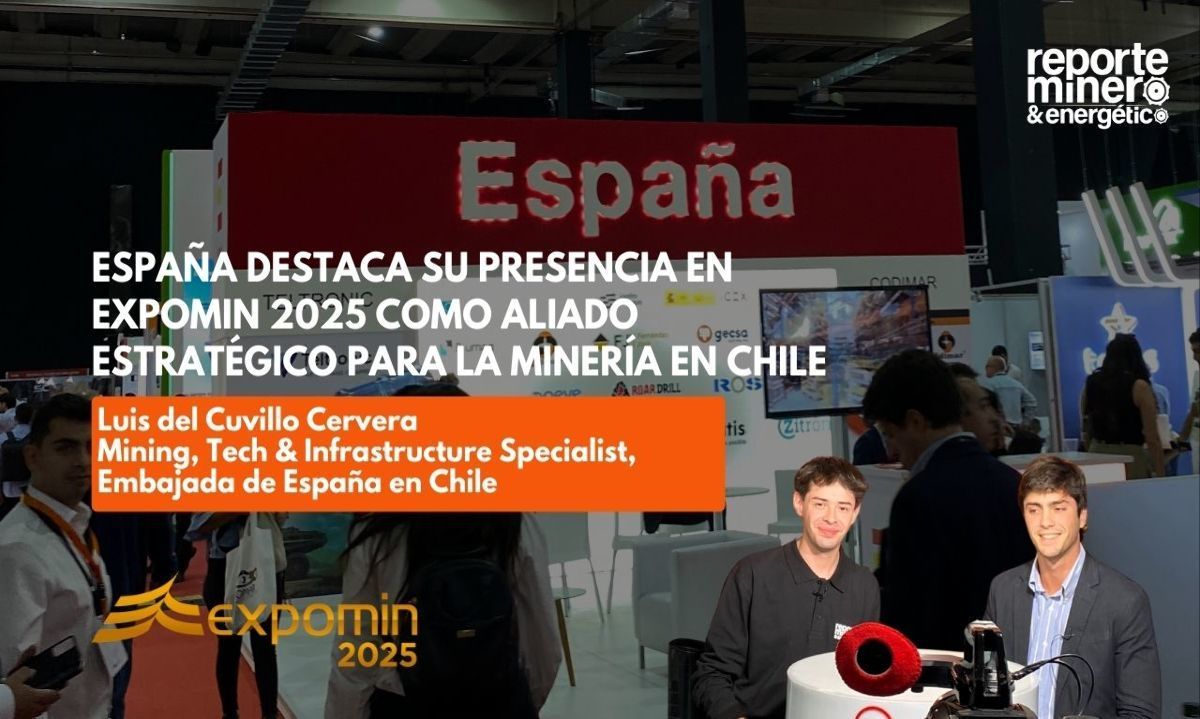 España destaca su presencia en Expomin 2025 como aliado estratégico para la minería en Chile