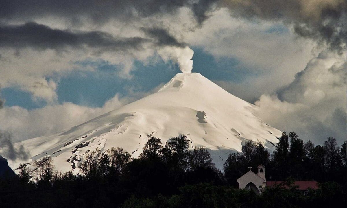 Volcán Villarrica.