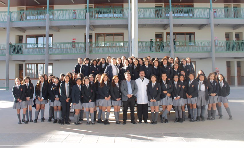 Con charla en el Don Bosco Calama ayudan a derribar el machismo en la minería