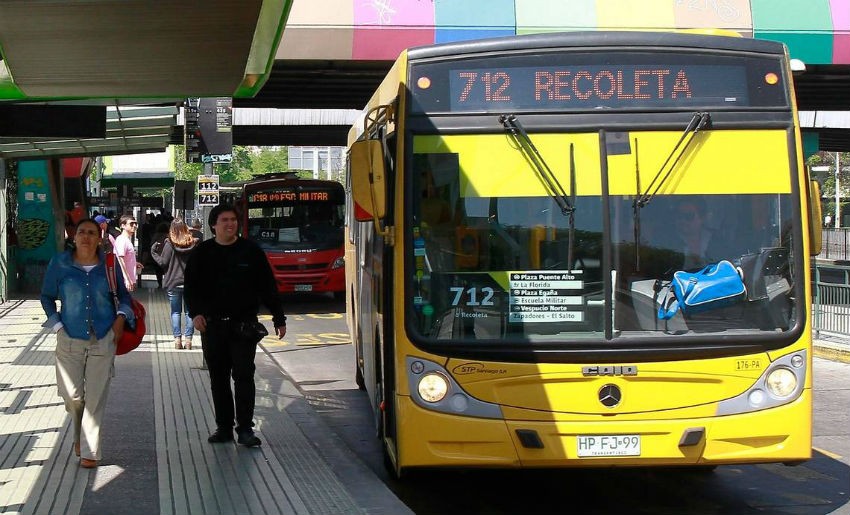 Vamos en Transantiago a Expomin 2018