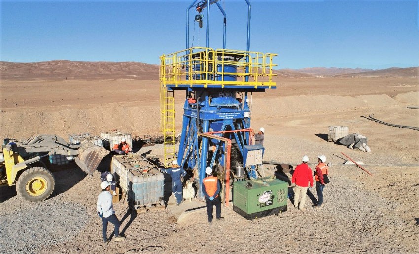 Realizan exitosa prueba de innovador cementador de cobre