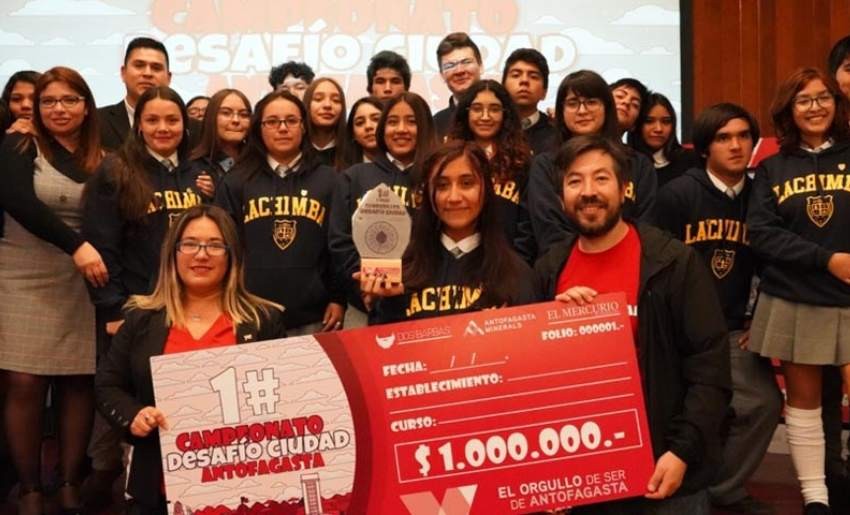 Liceo La Chimba se quedó con el Campeonato Escolar Desafío Ciudad