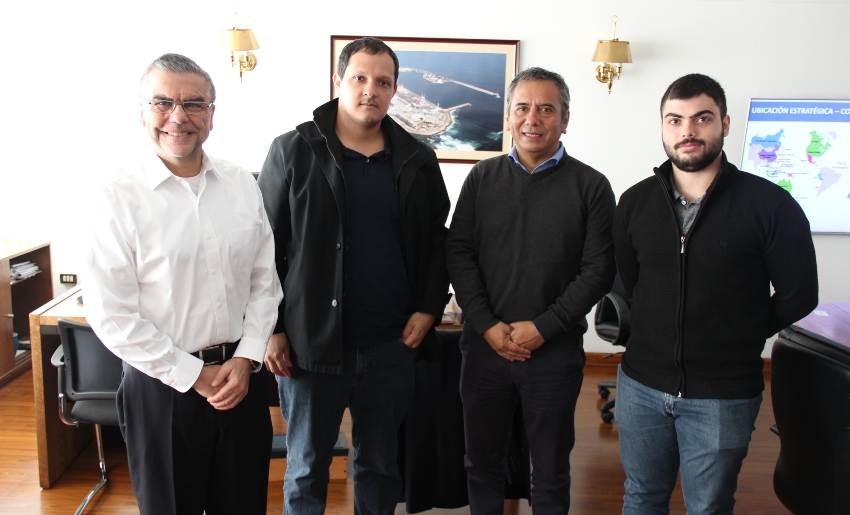 Representantes del Ministerio de Infraestructura de Brasil visitan Puerto de Antofagasta