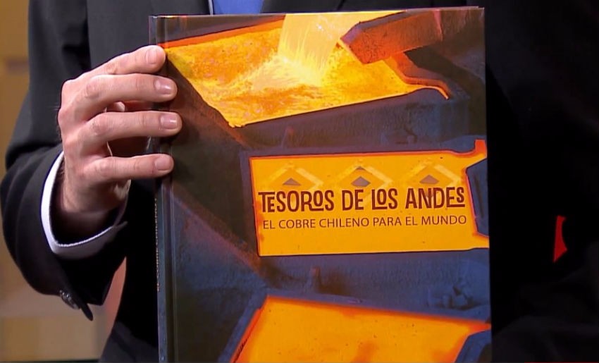 Reporte Minero regala un libro de colección: "Tesoros de los Andes, el cobre chileno para el mundo"