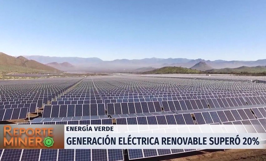 Generación eléctrica renovable alcanzó su meta esperada para el 2025