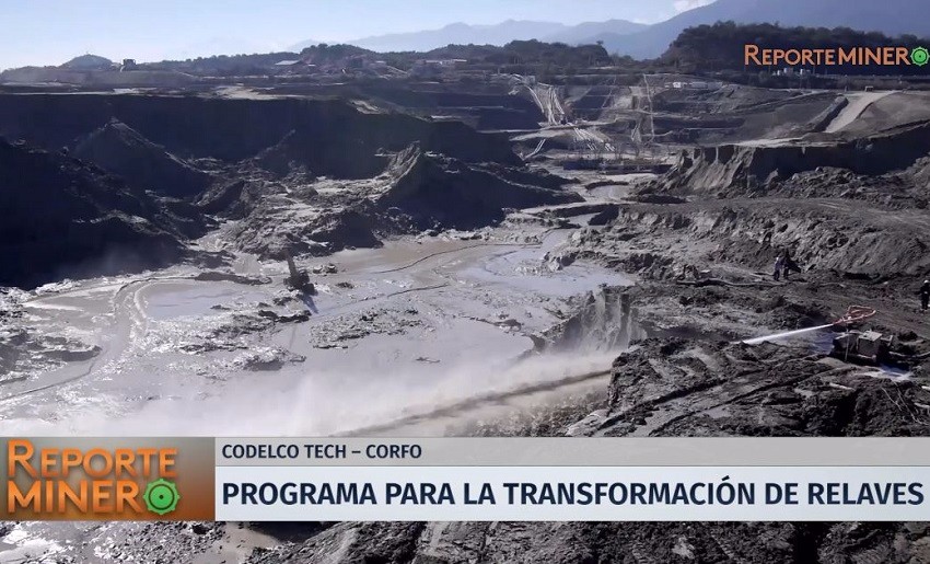 Codelco Tech y Corfo buscan innovar en la recuperación de relaves mineros