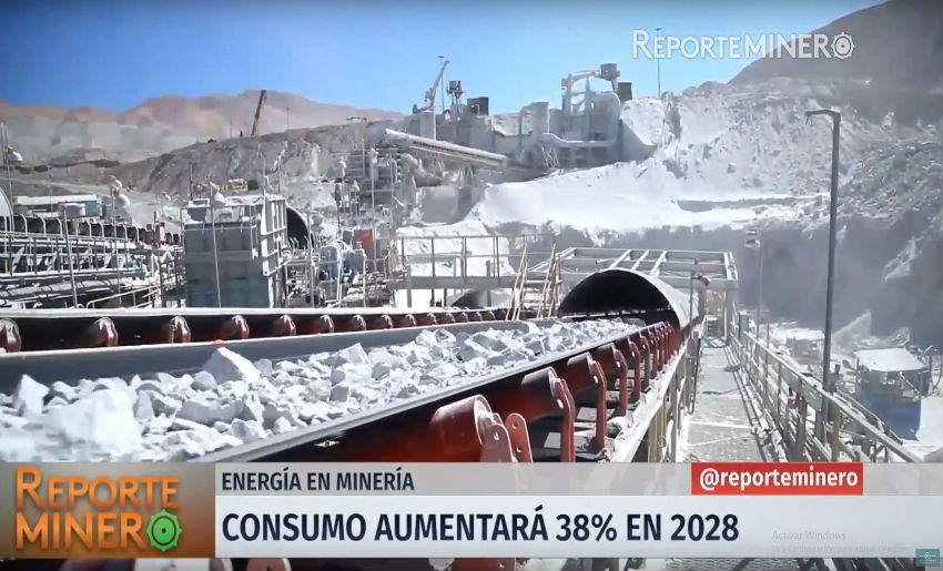 VIDEO - Consumo energético en minería aumentará un 38% en 10 años