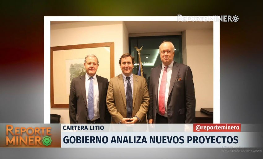 VIDEO - Gobierno analiza nuevos proyectos de litio