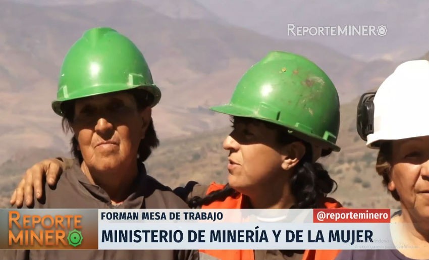 VIDEO - Ministerio de Minería y de la Mujer constituyen mesa de trabajo