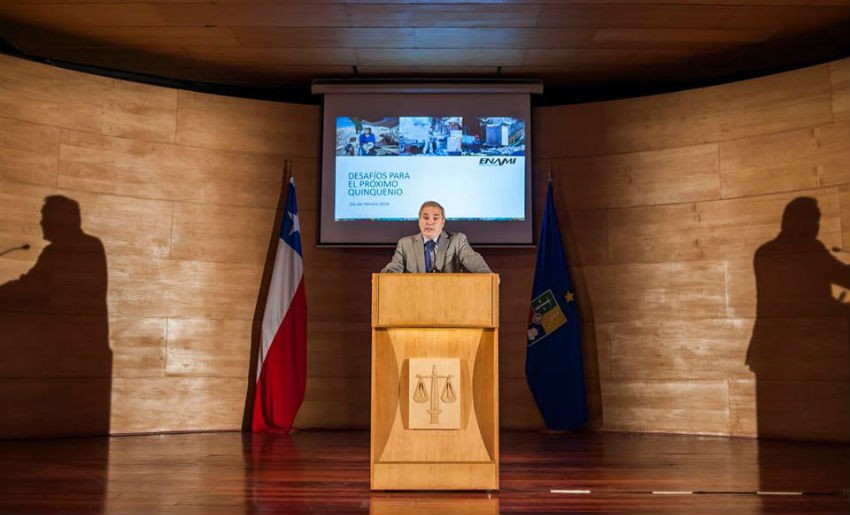 André Sougarret presentó 7 lineamientos para desarrollo de ENAMI