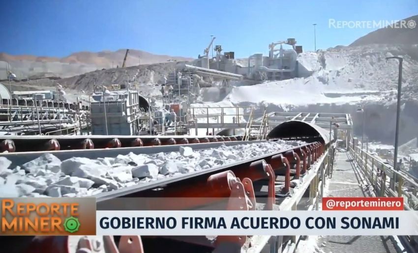 [VIDEO] Gobierno firma convenio con Sonami